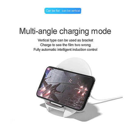 Fast Wireless Charger Stand Mount Holder 10W